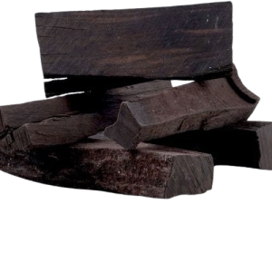 Agar Wood Black (Without Fragrance) - Oud Wood 50 GM- Agarwood - Aquilaria agallocha by Dhanvantari Ayurved